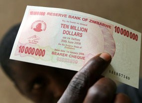 Waks! Inflasi Zimbabwe 165.000%